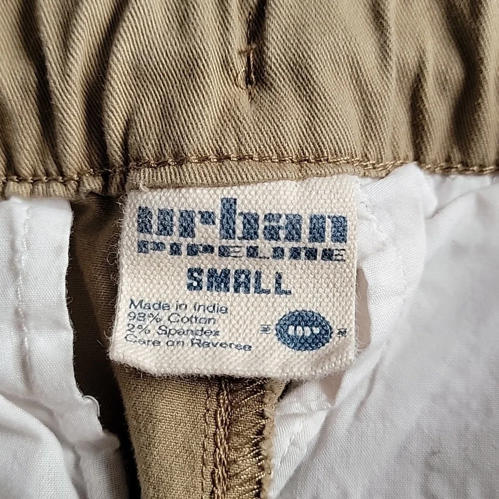 Urban Pipeline men's small khaki pants. 27 1/2 inch inseam.